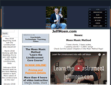 Tablet Screenshot of jeffmoen.com